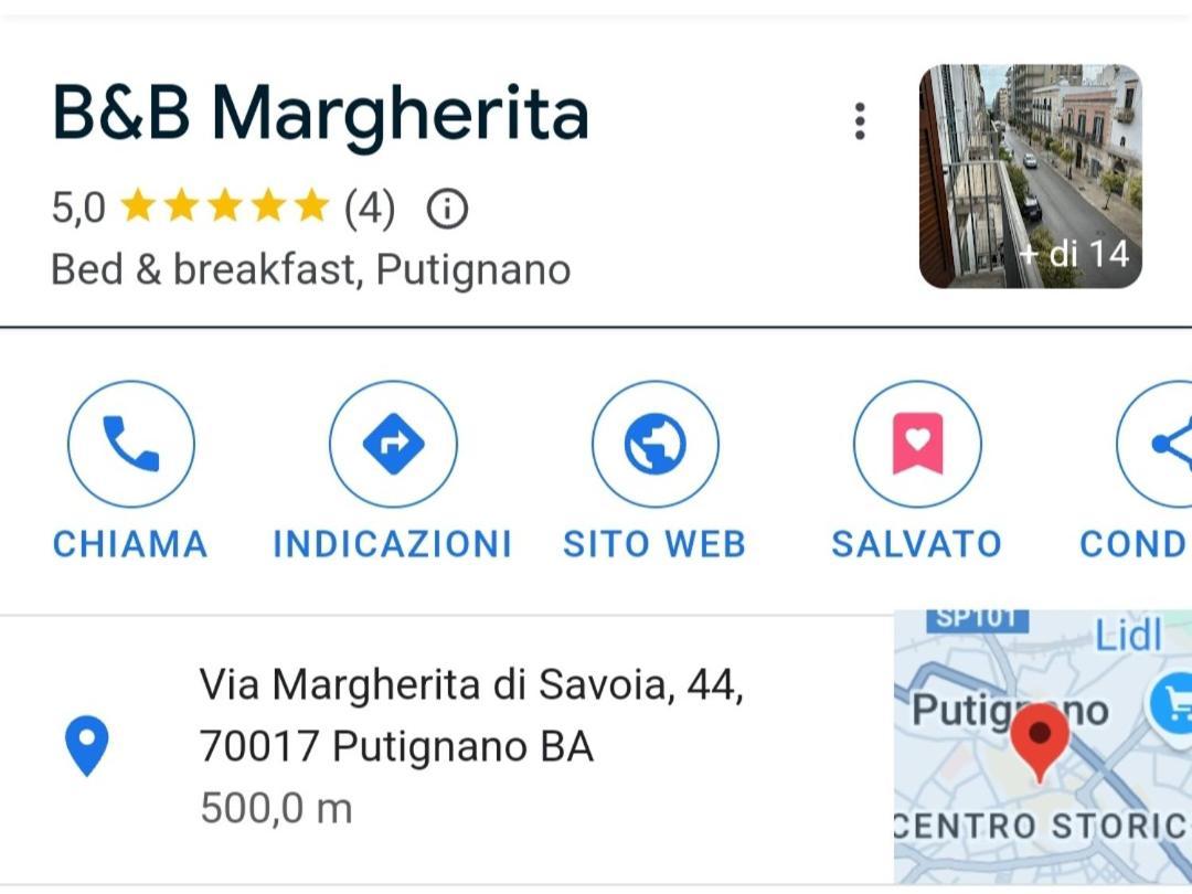 B&B Margherita Putignano Ngoại thất bức ảnh